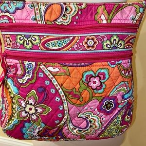Vera Bradley Triple Zip Hipster Crossbody Bag